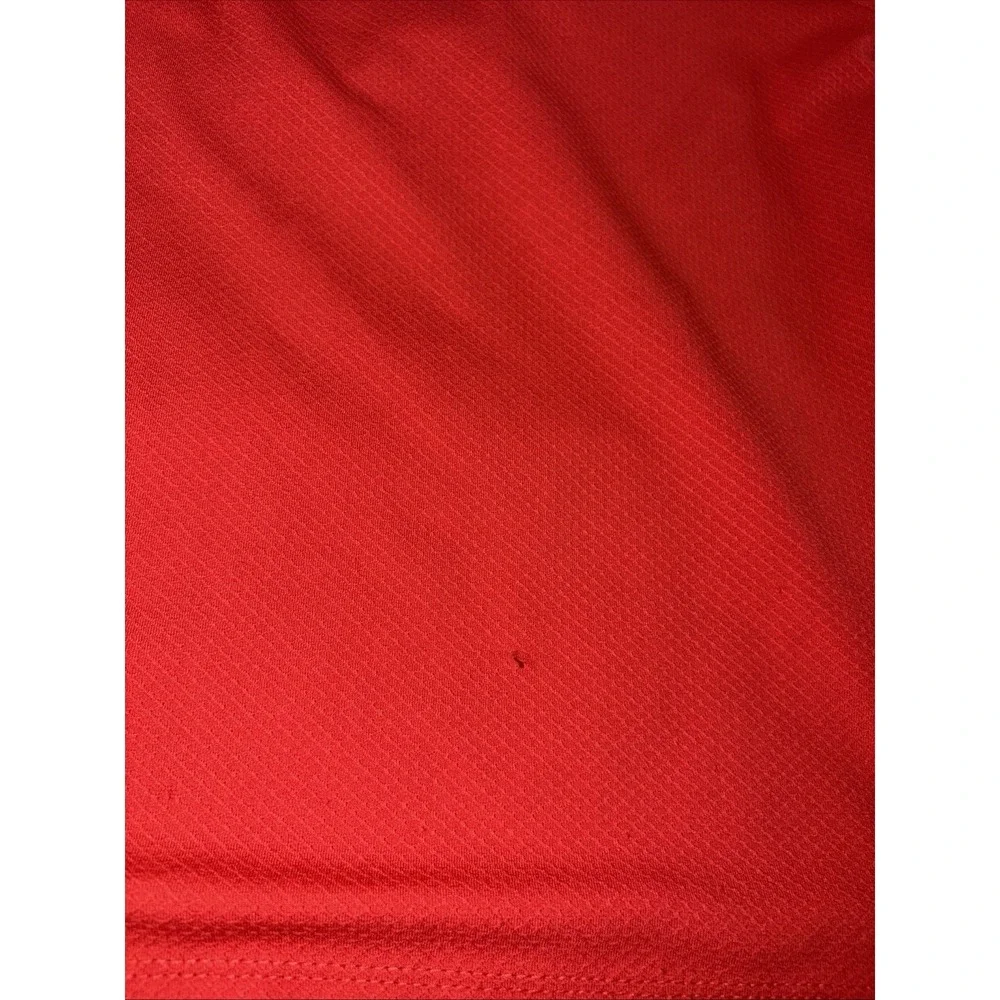 Nike Boys Dri-FIT Red Long Sleeve Hooded Graphic T-Shirt Football Size‎ 7 Active